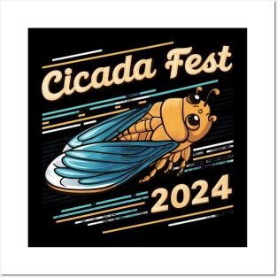 Cicada Fest 2024 Posters and Art